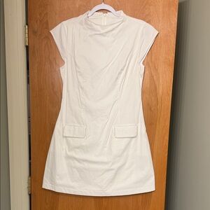 BHLDN Cream Mini Dress